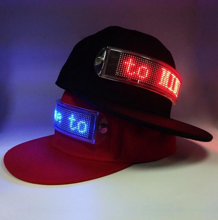 定制LED发光帽子